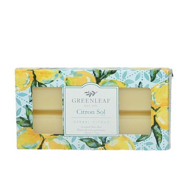 Greenleaf - Wax Bar - Citron Sol 73g Greenleaf - Wax Bar - Citron Sol 73g